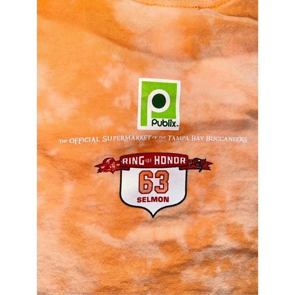 Tampa Bay Buccaneers Lee Roy Selmon Ring of Honor Bleached Tee - Picture 4 of 5